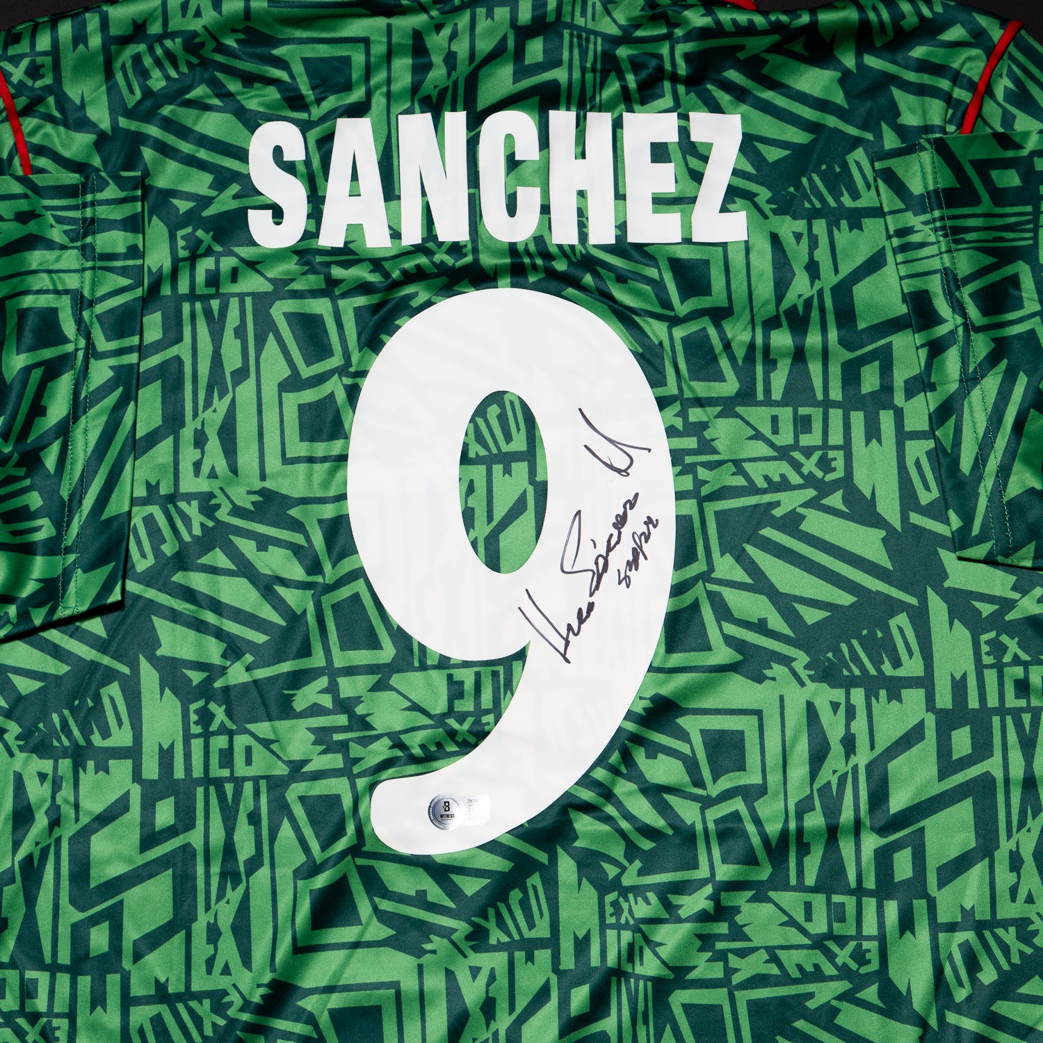 Jersey Firmado Hugo Sanchez - México